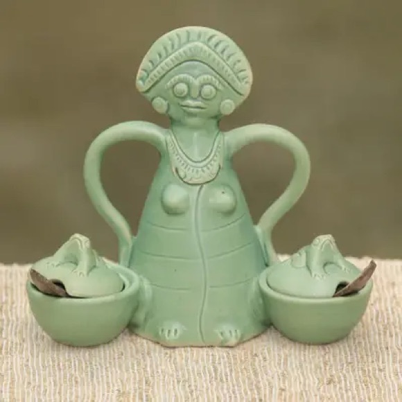 ♥️HOST PICK♥️ New Balinese Ceramic Condiment Bowls - Picture 7 of 9